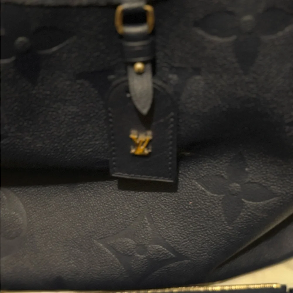 Louis Vuitton Dark Blue Monogram Bag - Picture 5 of 6